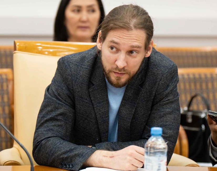 Andréi Jolín, director ejecutivo de JSC MK-Alianza y presidente del Comité de Relaciones Sociales y Laborales de la sección moscovita de Ópora Rossii