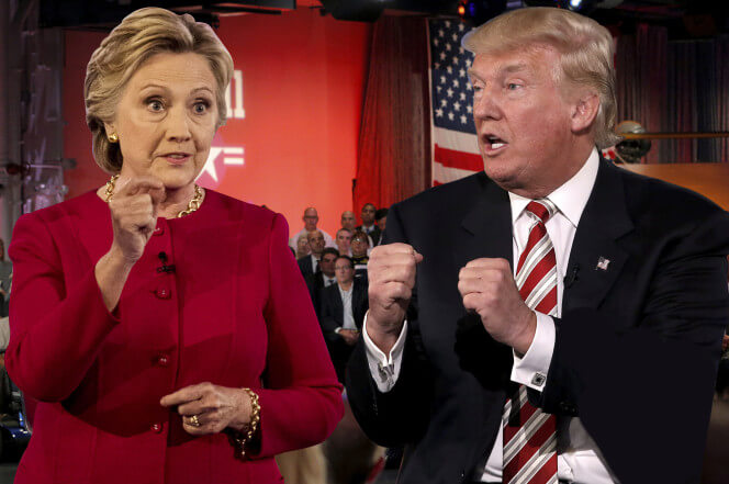Trump y Clinton